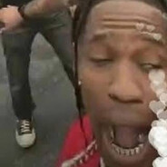 Travis smoking Weed