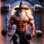 Dumbbell Door