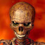 evil skeleton