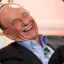 Laughing Rupert Murdoch