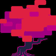 he is behind the tree