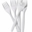 Five Plastic Fork