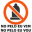 vim no pelo e vou no pelo