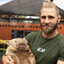 Jiri with a Wombat