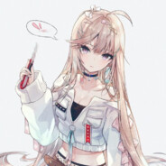 girl with a surprise