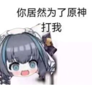 你居然为了原神打我！