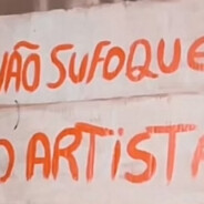 NÃO SUFOQUE O ARTISTA