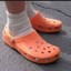 Crocs Wit Socks