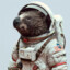 Wombat Astronaut