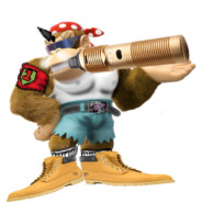 Punished Funky Kong