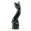 The Obsidian Cat Sculpture