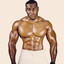 Black Oiled Man