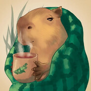 Капибара с чаем