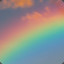 Look at the rainbow! Make a wish