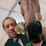 Medalhista de ouro em cavalgadas