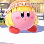 Kirby with hair