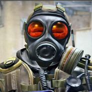 想哭的我戴上防毒面具