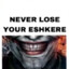 Never lose your eshkere