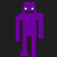 the purple guy