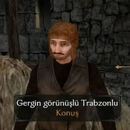 Gergin Görünüşlü Trabzonlu