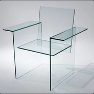 Glass chair