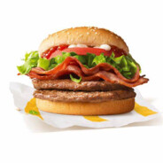 麦当当双层牛排吉士堡