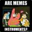 Are Memes Instruments?