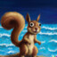 Sea Surrounded Squirrel