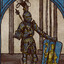 Armored fencer