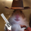 Hamster sheriff psicoseado