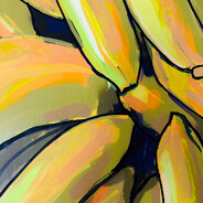 a giant pile of bananas