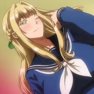 聖華女学院金髪爆乳生徒会長ルイーザリヒター