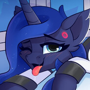 Horny pony