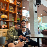 34 tuổi con trai 1 tuổi