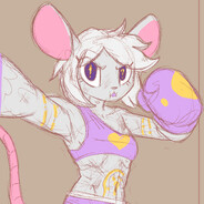 Juney the boxing mouse!
