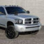 Lifted Silver 2007 Dodge Ram 250