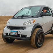 Pete Parsons' Lifted Smartcar