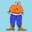 Terrifyingly Obese Man W/ Timbs