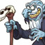 Wizard that kills you with staff