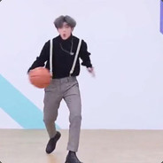 蔡虚坤梳中分花式运球