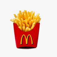 麦当劳薯条盒