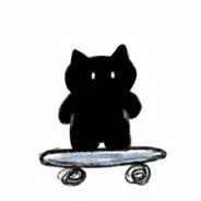_小猫玩滑板