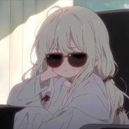 戴上墨镜打五个