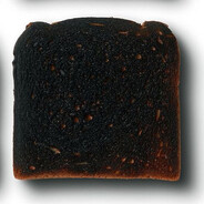 burnt toast