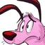 Courage the dog