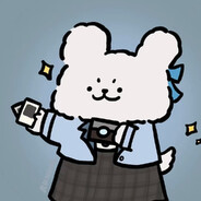 旋转的粉红兔子