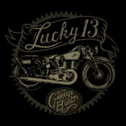 Lucky 13 Custom Harley