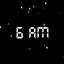 the jubilant chimes of 6 AM