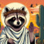 Raccoon Jesus