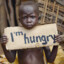 starving african child